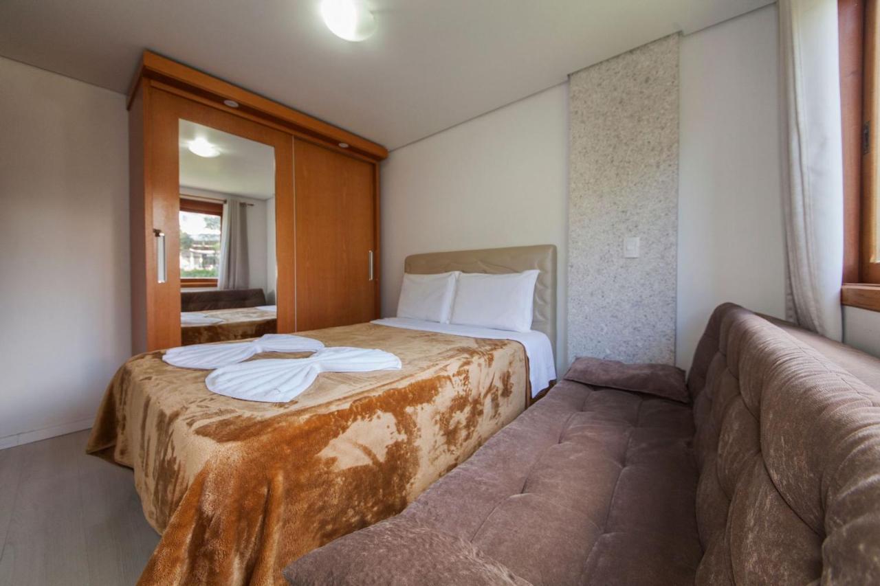 Apartament 400 Metros, Rua Coberta - Centro - Solar Da Encosta Gramado Zewnętrze zdjęcie