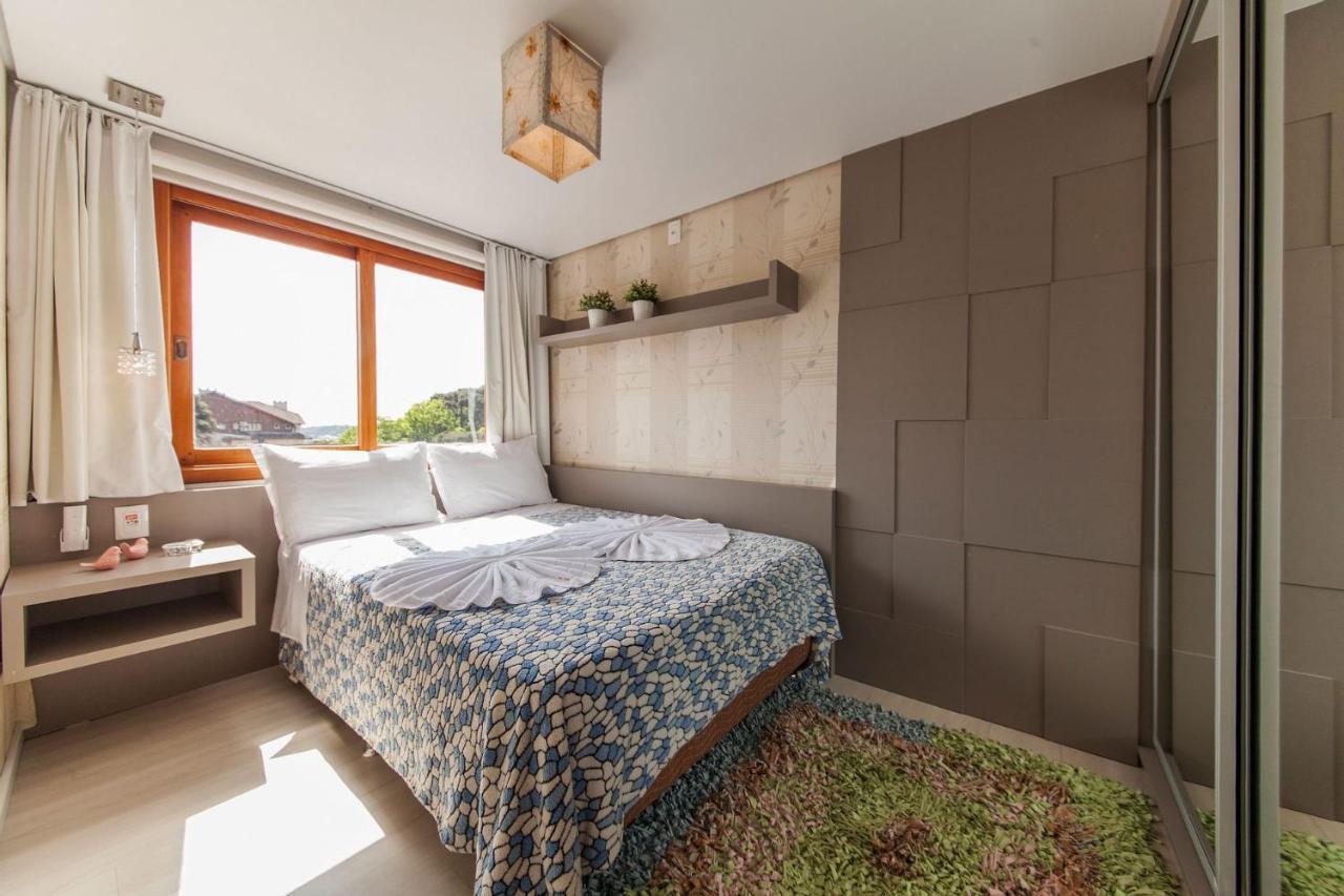 Apartament 400 Metros, Rua Coberta - Centro - Solar Da Encosta Gramado Zewnętrze zdjęcie