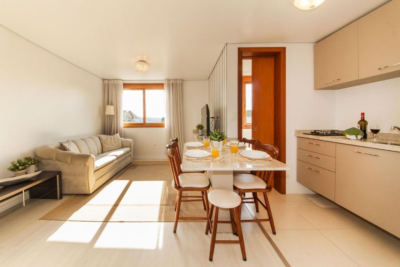 Apartament 400 Metros, Rua Coberta - Centro - Solar Da Encosta Gramado Zewnętrze zdjęcie