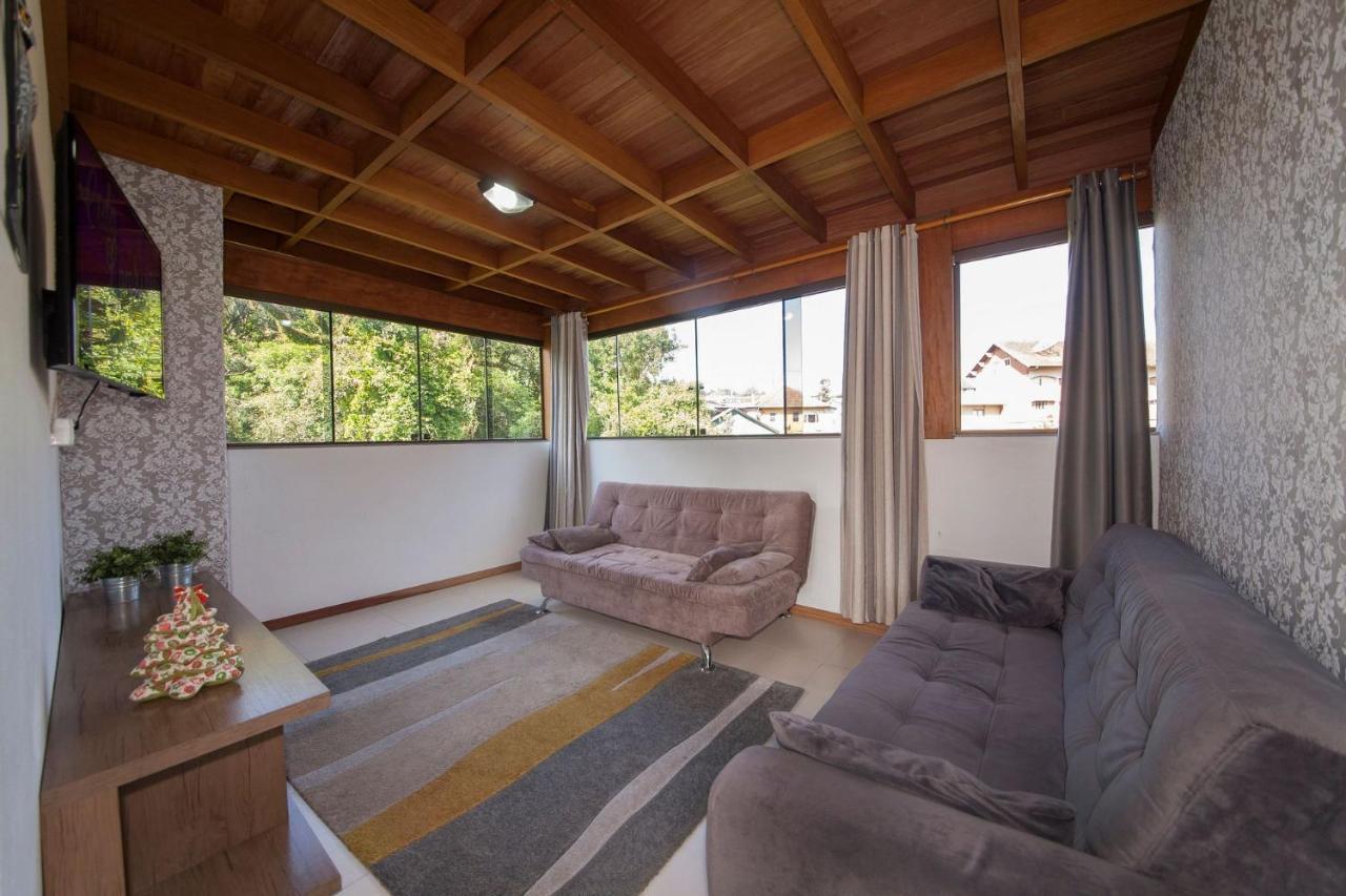 Apartament 400 Metros, Rua Coberta - Centro - Solar Da Encosta Gramado Zewnętrze zdjęcie
