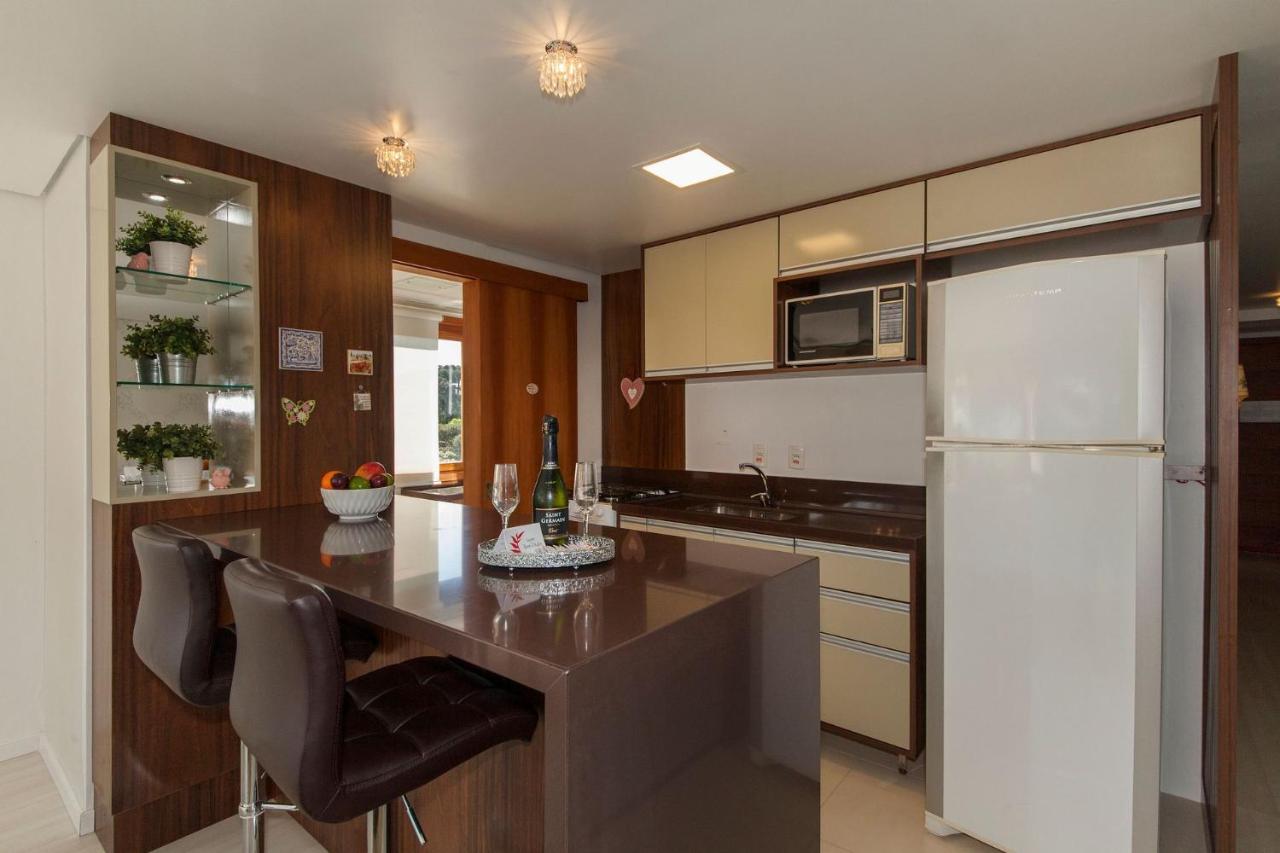 Apartament 400 Metros, Rua Coberta - Centro - Solar Da Encosta Gramado Zewnętrze zdjęcie