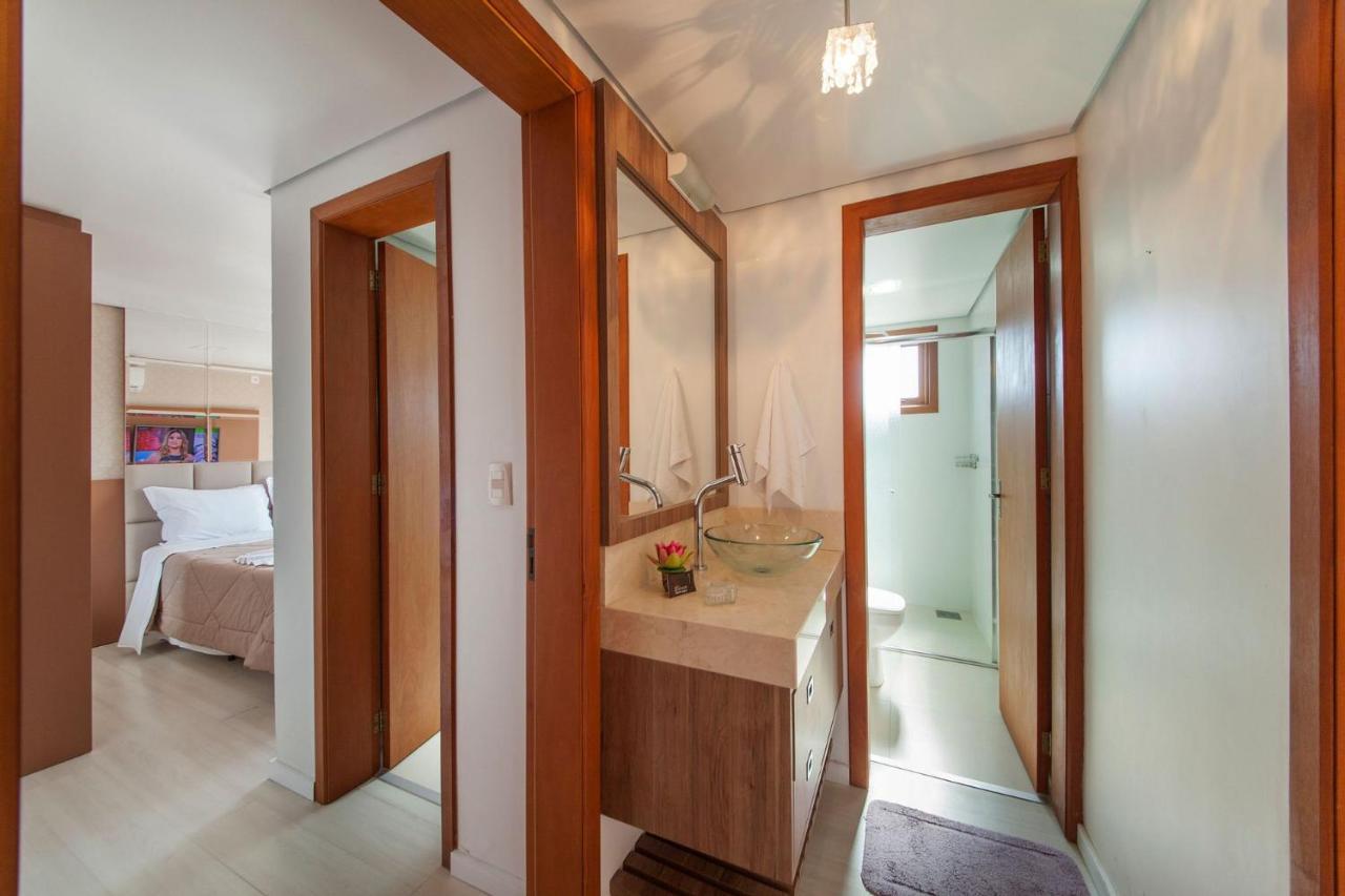 Apartament 400 Metros, Rua Coberta - Centro - Solar Da Encosta Gramado Zewnętrze zdjęcie