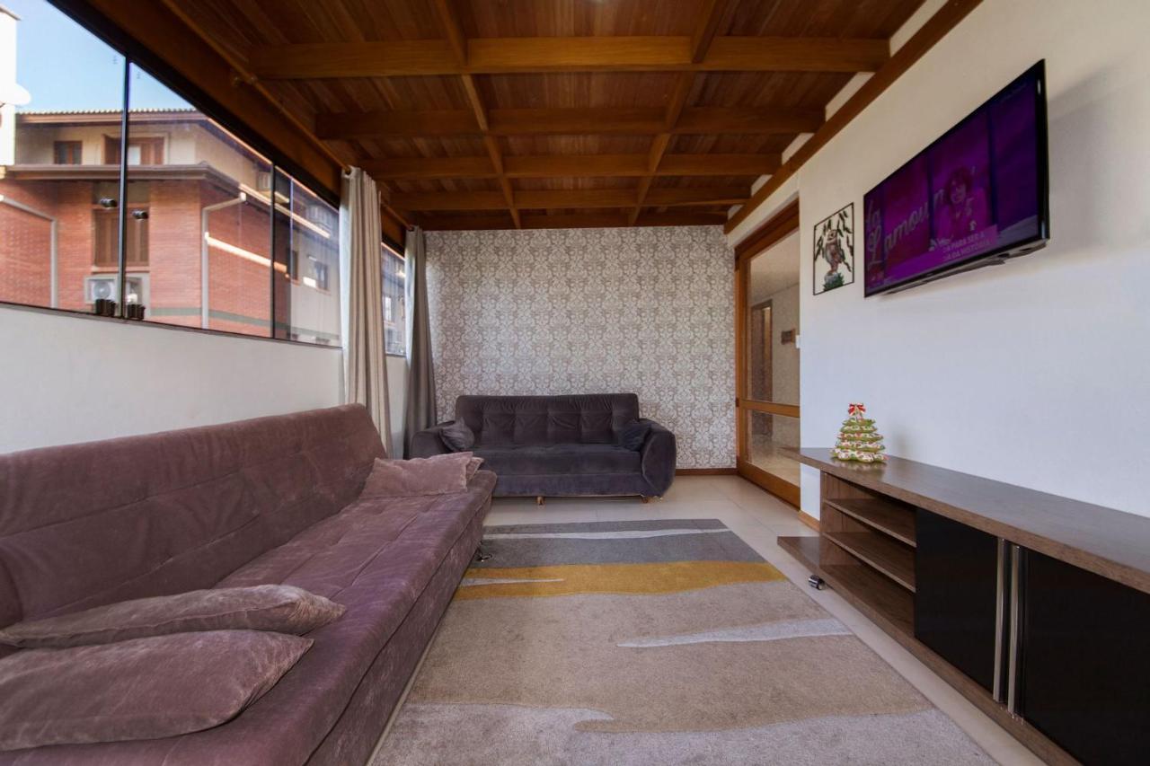 Apartament 400 Metros, Rua Coberta - Centro - Solar Da Encosta Gramado Zewnętrze zdjęcie