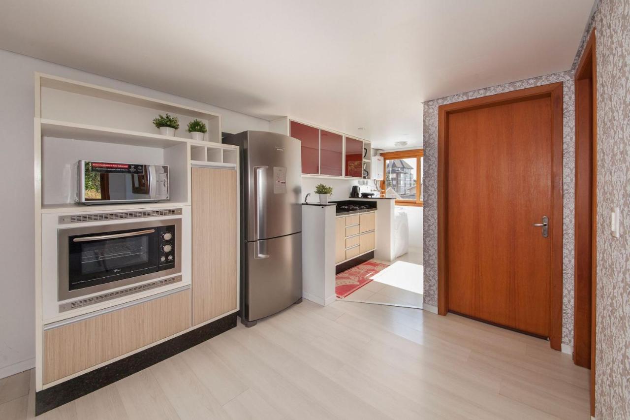 Apartament 400 Metros, Rua Coberta - Centro - Solar Da Encosta Gramado Zewnętrze zdjęcie